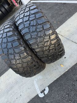 2 used tiresLt37x12.50r17  Bfgoodrich K02, DOT 2024,LR (E) $250.00 Both