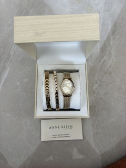 ✨ Anne Klein 12/7786GPST “Premium” Women’s Watch – NEW IN BOX ✨