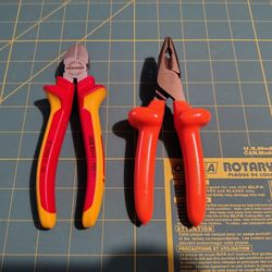 Facom VDE Combination Pliers & Gedore VDE Diagonal Cutters 