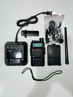 Baofeng UV-5R Radio Police Scanner (113 Programmed Channels)