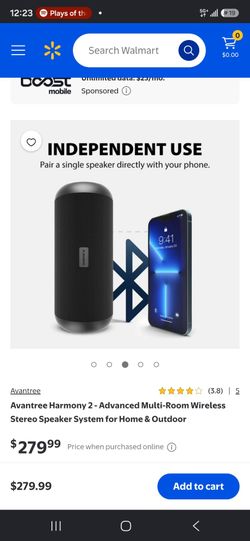 Harmony 2 Bluetooth speaker