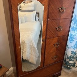 Cedar Lined Antique Armoire