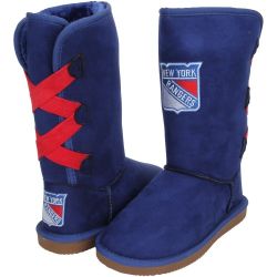 NHL, New York Rangers, Womens Size 6, Ugg Style Boots, Cash Transaction, Pick Up Only