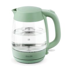 1500W 1.7L BPA-Free Electric Kettle w/ LED Cordless Glass Hot Water Boiler Teapot Auto Shut-Off