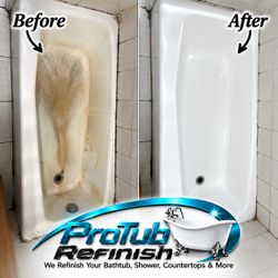 Reglaze tub