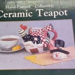 Ceramic Teapot
