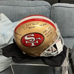 49ers SF Helmet Authentic 