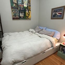 IKEA Bed Frame, Queen