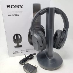 Sony - WHRF400 RF Wireless Headphones - Black