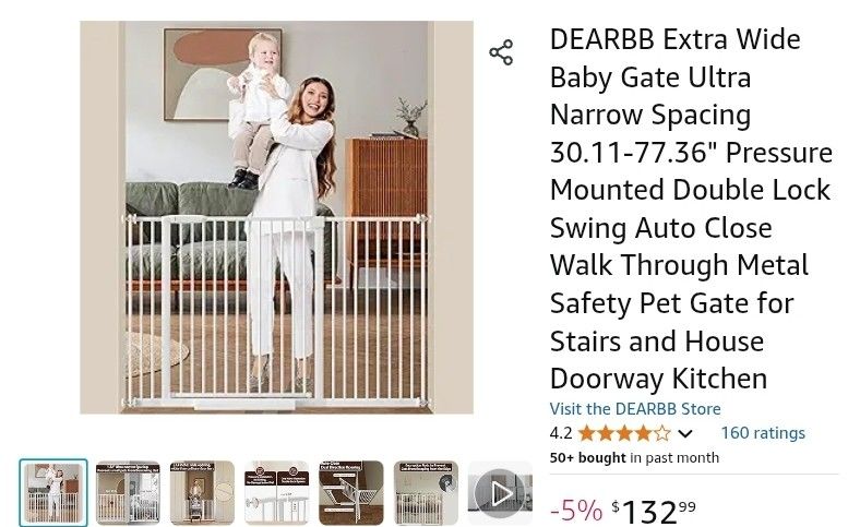 *NEW* Baby/Pet Doorway Gate