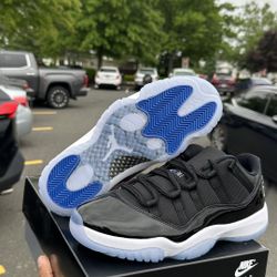 Jordan 11 Retro Low Space Jam Size 5Y-6Y-6.5Y-7Y-8.5-9-9.5-10-10.5-11-12-13