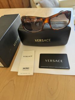 Versace Sunglasses Mod 4093 W/gold Medusa