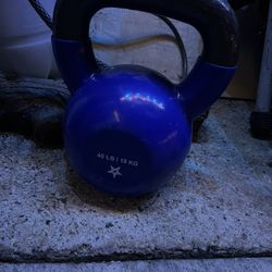 40lb Kettlebell 