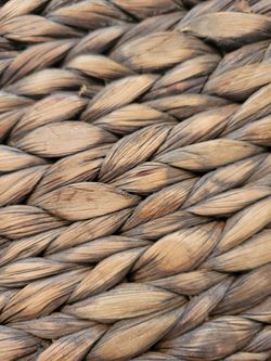 Large Handwoven Water Hyacinth Basket Bowl – Multi-Use Home Decor, Made in Indonesia