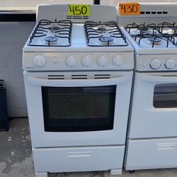 Hotpoint 24” White Small Gas Stove