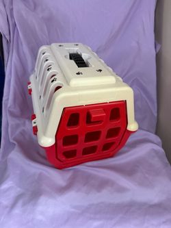 Kids play cat dog carrier battat