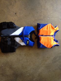 Children's water life vests