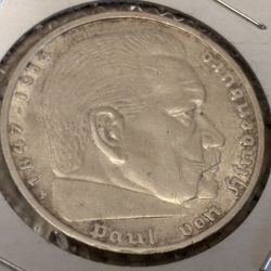 5 Mark 1936. Coin Of  Germany 