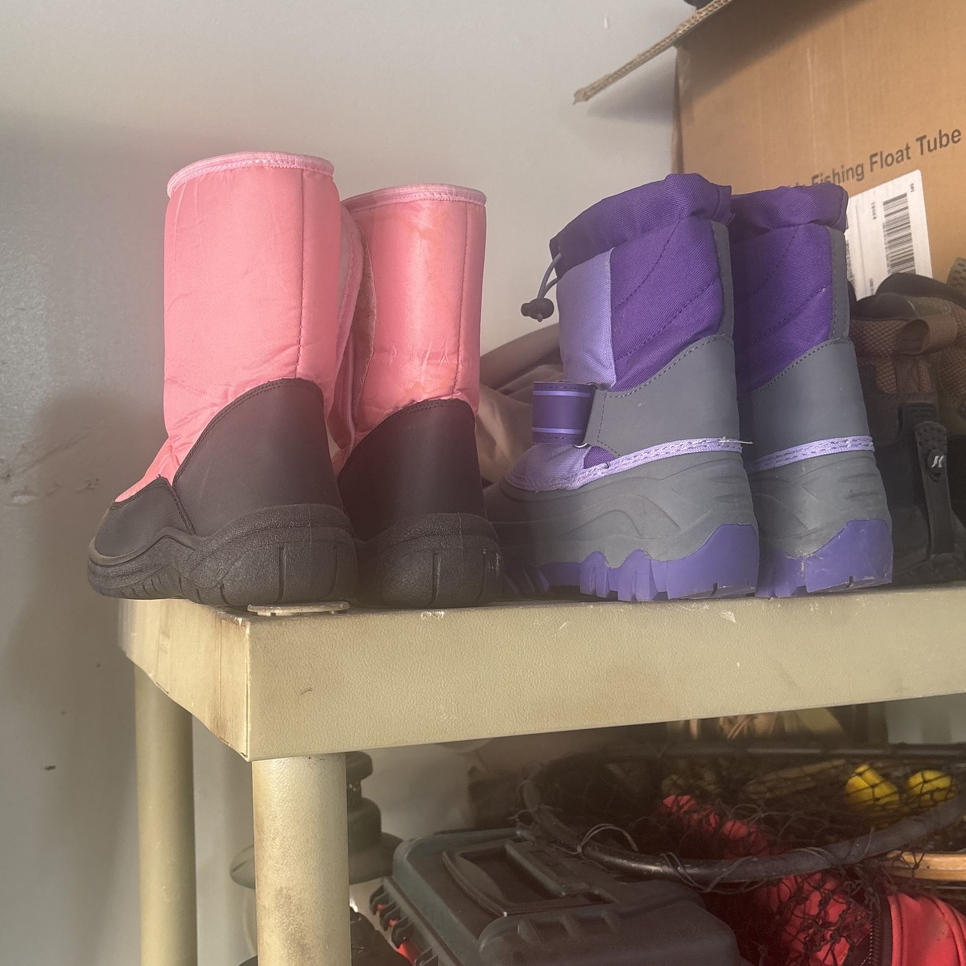 Snow Boots Size13 And 4