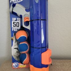 NERF Dog BALL LAUNCHER ! 50FT