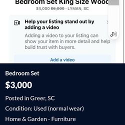 Bedroom set