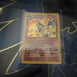 Pokémon WOTC Base Set Charizard 4/102 Holo Rare 1999 English HP