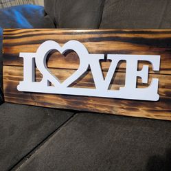 ' Love ' Country signs
