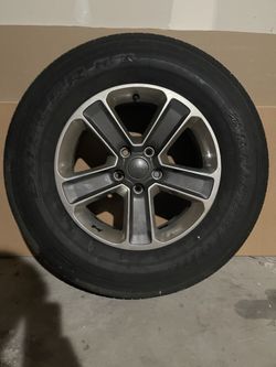 5 Tires and Wheels From 2019 Jeep Wrangler Sahara