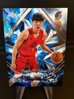 Yang Hansen, Topps chrome sapphire, Sapphire, selections Rookie