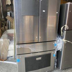 Cafe 36 Inch 4 Door French Door Refrigerator 