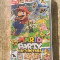 Mario Party Superstars Nintendo Switch 