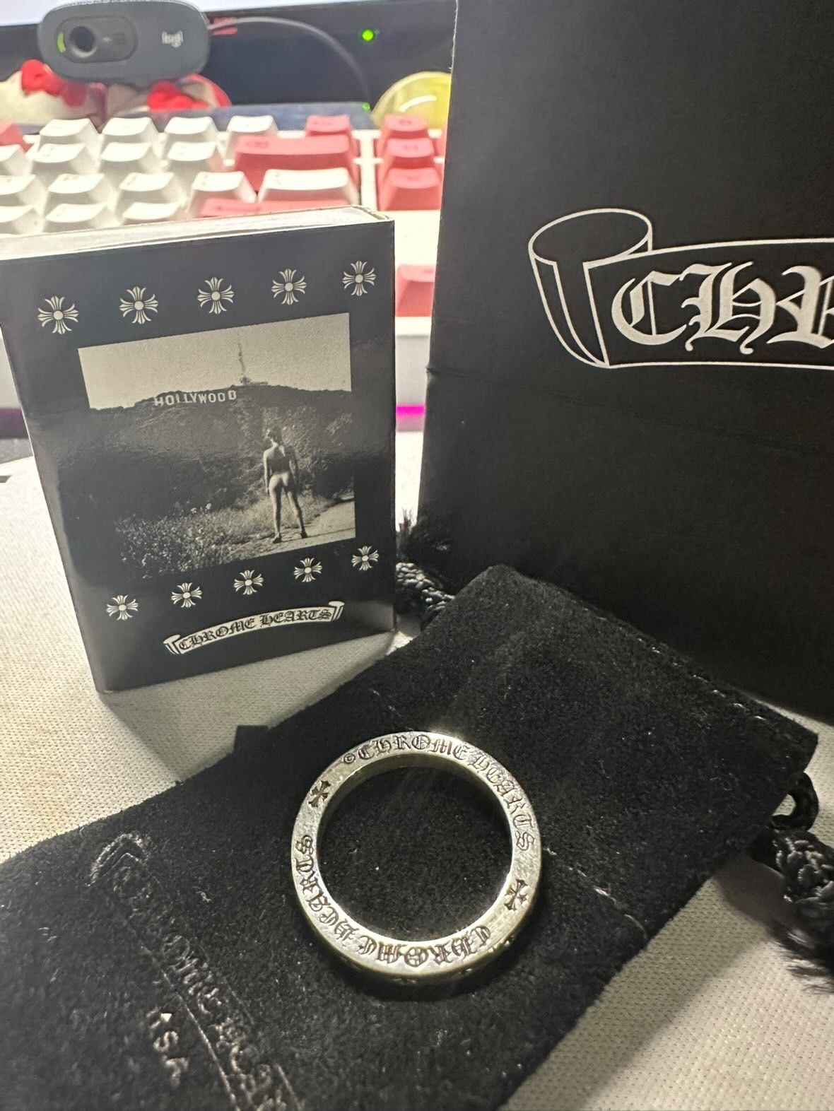 Chrome hearts 3mm Spacer Ring
