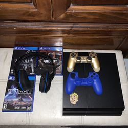 Ps4 Slim 500Gb With Turtle Beach 520 Stealth Wireless Headset 