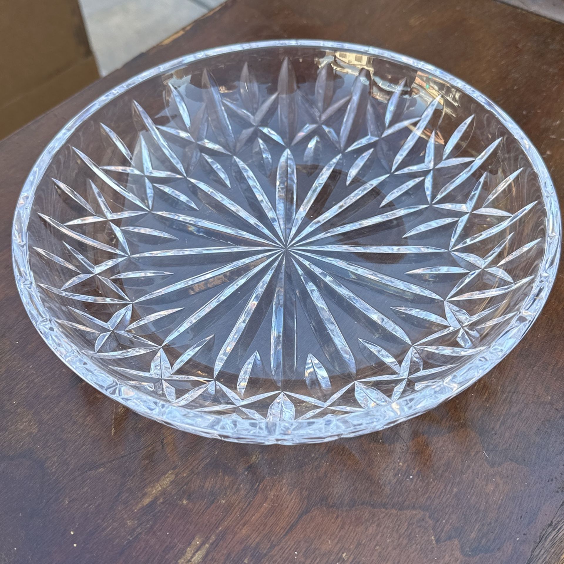 Waterford Crystal plate serving platter