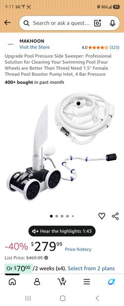 Makhoon pool cleaner ( fake polaris)