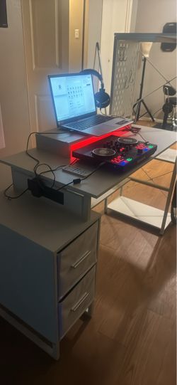 Laptop And Desk