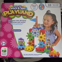Snap and spin toy
