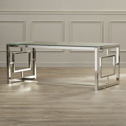 Glass Top Coffee Table/End Table Set