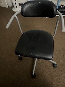 Computer table and chair