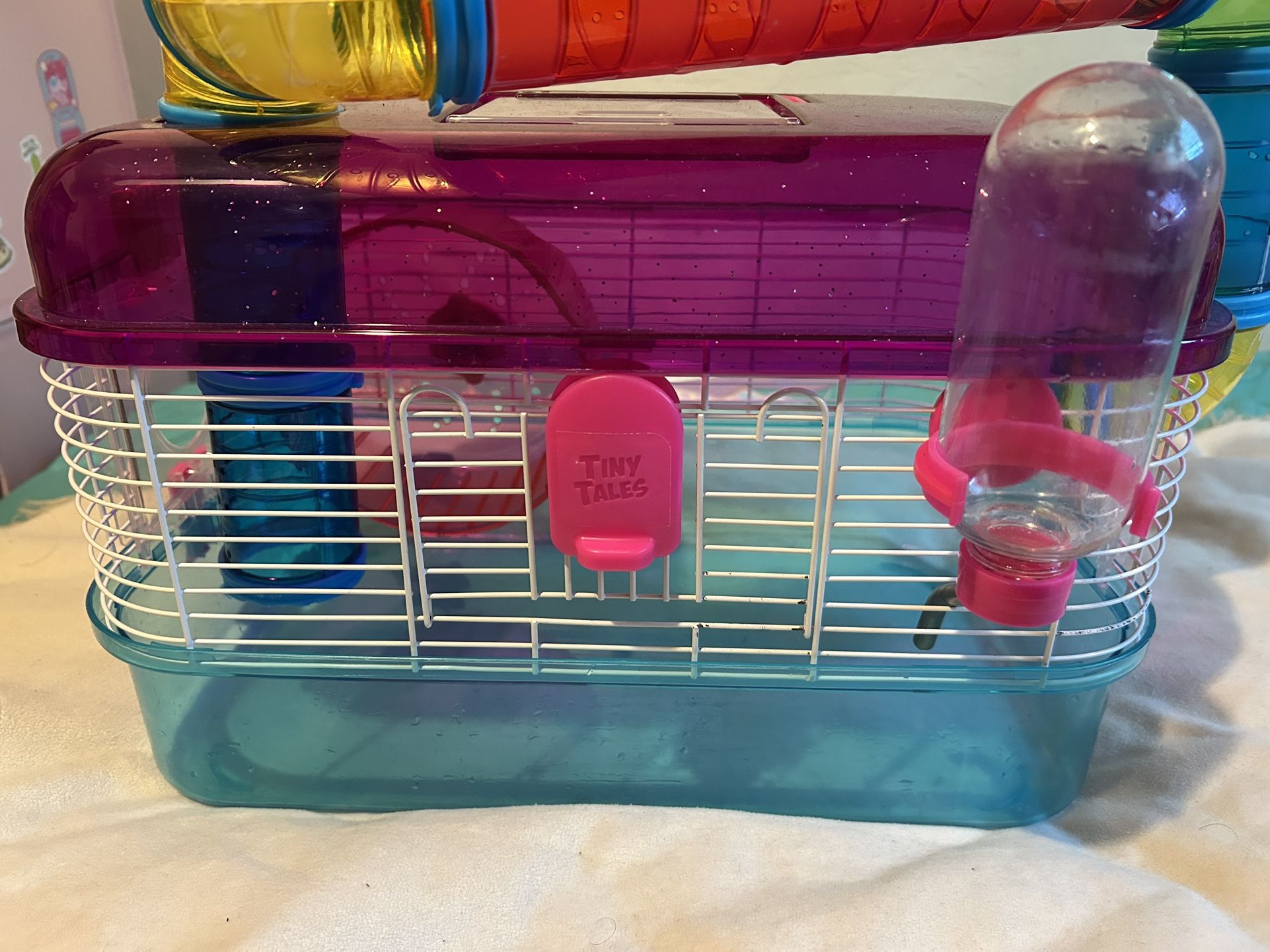 Hamster Cage + Necessities