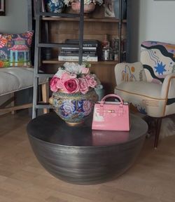 Hobbs 31" Drum Coffee Table. By Joss & Main
