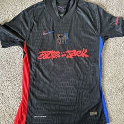 Barcelona Travis Scott Black Jersey
