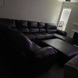 Leather Couch
