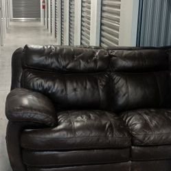 Full Leather Sofa