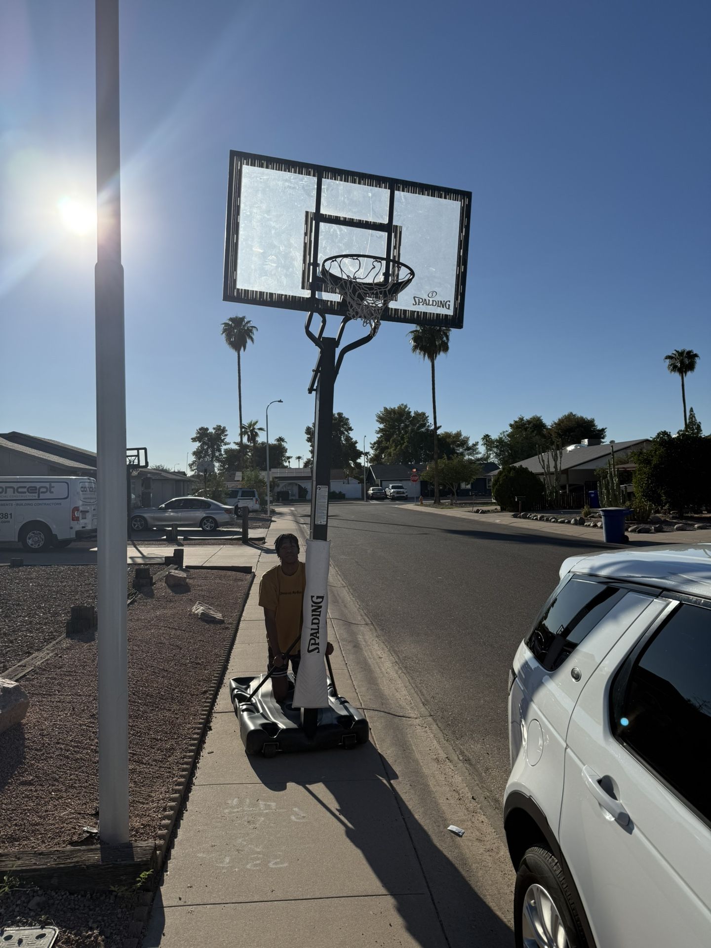 Outdoor Basketball Hoop