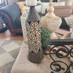 Taller Size Metal Candle Holder
