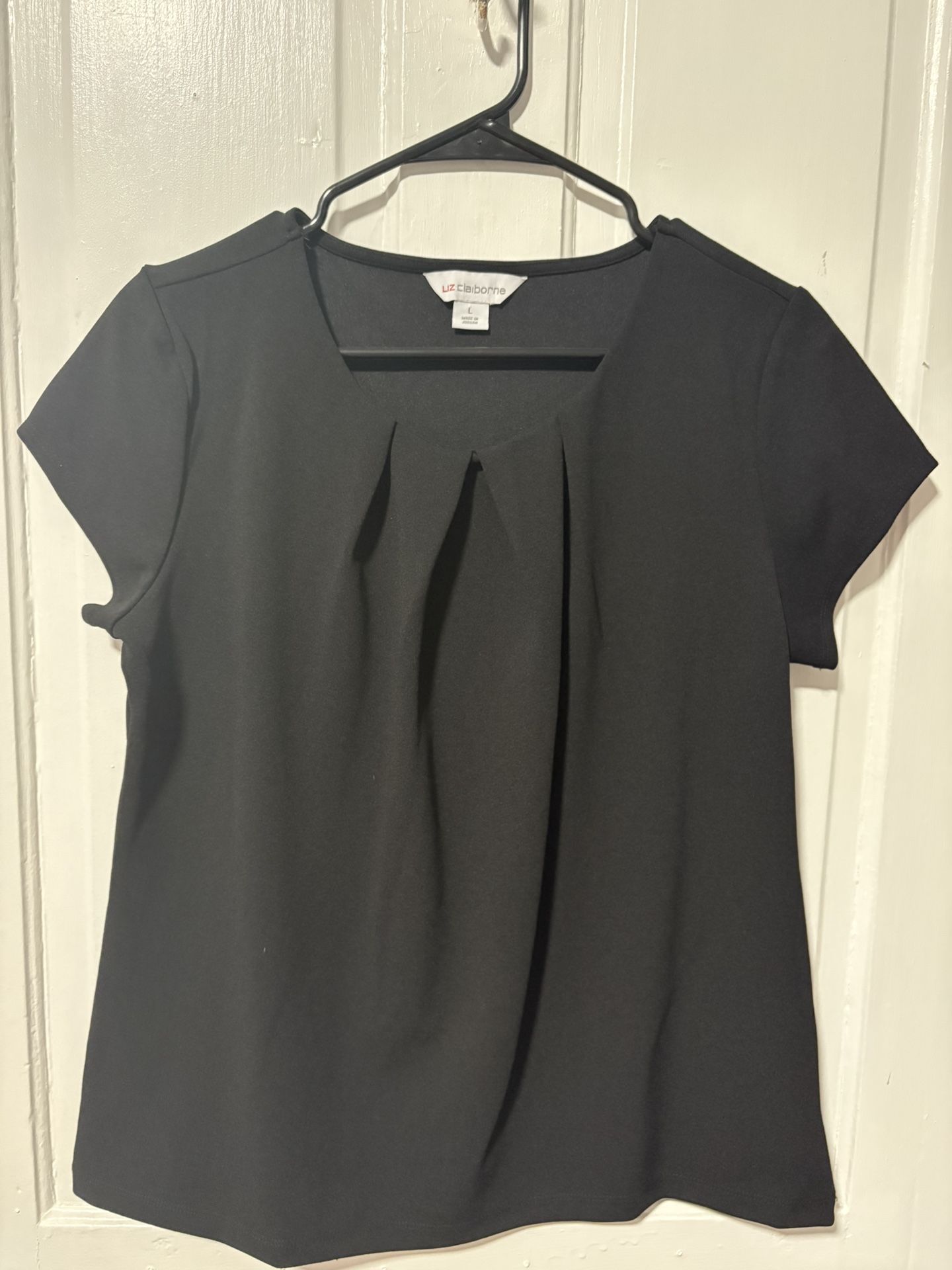 Black work shirt,L
