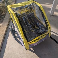 Schwinn Willow River Double Trailer, with Stroller Kit