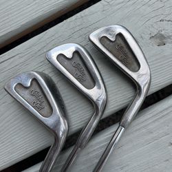 Ram Golden Girl Women’s Irons 3/4, 5, 7 USA made Set Of 3 Steel Shaft Ladies