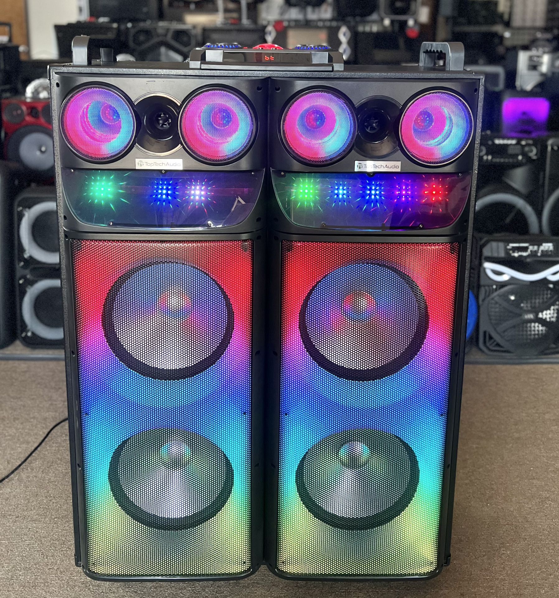  Bluetooth 4x12” Speaker w/ Dual Woofers